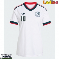 Mexico Alexis Vega #10 Replica Away Shirt Ladies World Cup 2026 Short Sleeve